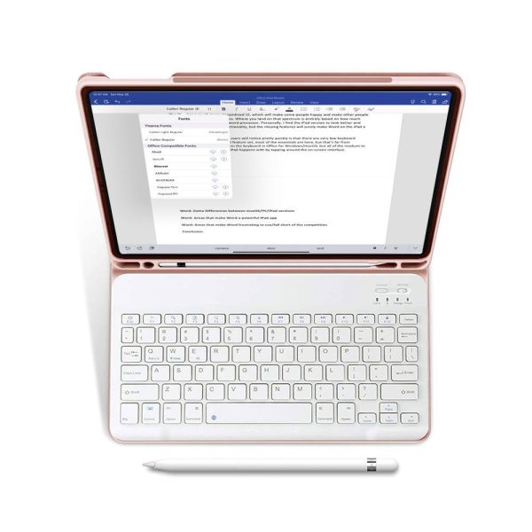 TECH-PROTECT SC PEN + KEYBOARD IPAD 10.9 10 / 2022 PINK - Image 2