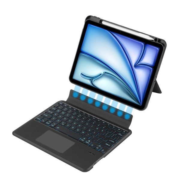 TECH-PROTECT SCMAG PEN + KEYBOARD IPAD AIR 10.9 4 / 5 / 2020-2022 / 11 6 / 2024 BLACK - Image 3