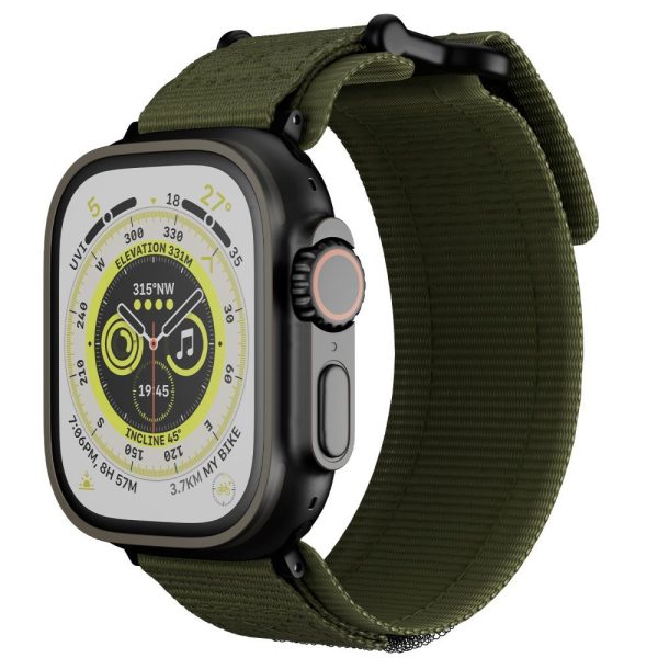 TECH-PROTECT SCOUT PRO APPLE WATCH 4 / 5 / 6 / 7 / 8 / 9 / SE / ULTRA 1 / 2 (42 / 44 / 45 / 49 MM) MILITARY GREEN - Image 5