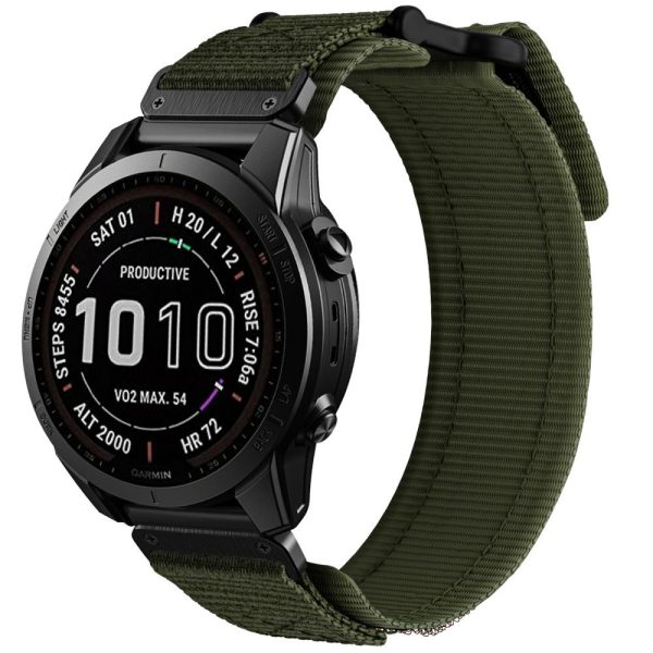 TECH-PROTECT SCOUT PRO GARMIN FENIX 5 / 6 / 6 PRO / 7 MILITARY GREEN - Image 5