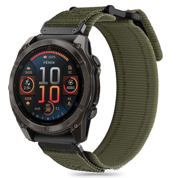 TECH-PROTECT SCOUT PRO GARMIN FENIX 5X / 5X PLUS / 6X / 6X PRO / 7X / 8 (51 MM) MILITARY GREEN - Image 2