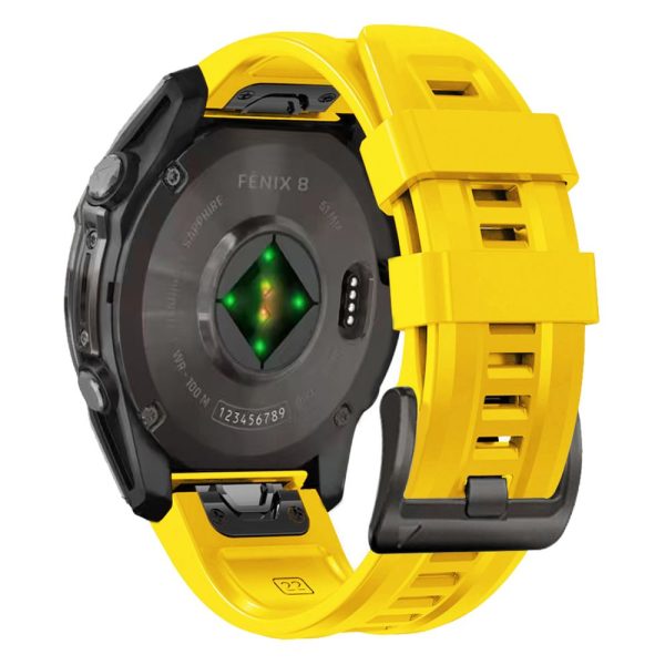 TECH-PROTECT SILICONE GARMIN FENIX 5 / 6 / 6 PRO / 7 / 8 (47 MM) / E YELLOW - Image 2