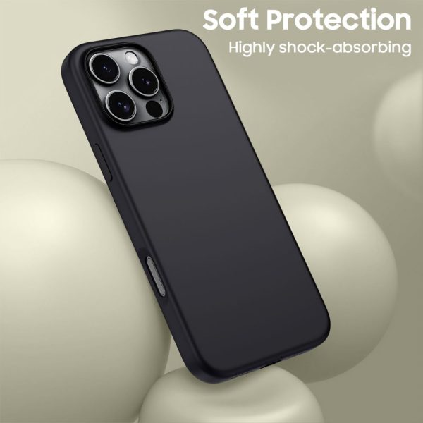 TECH-PROTECT SILICONE MAGSAFE IPHONE 16 PRO MATTE BLACK - Image 2