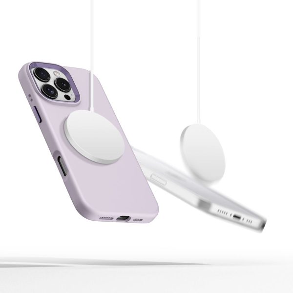 TECH-PROTECT SILICONE PURE MAGSAFE IPHONE 16 PRO MAUVE - Image 4