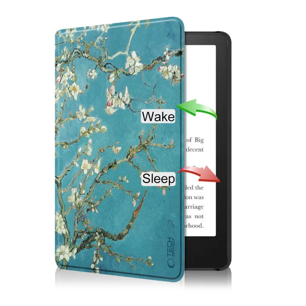Θήκη Tech-Protect SmartCase για Kindle Paperwhite 6 / Colorsoft / Signature Edition 7.0" (12th Gen) – Sakura - Image 2