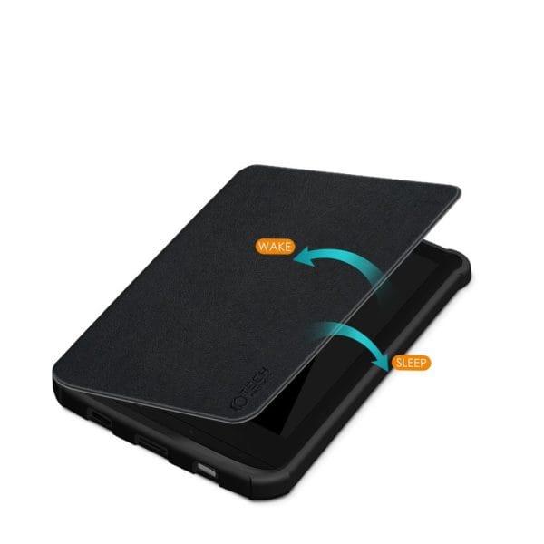 TECH-PROTECT SMARTCASE POCKETBOOK BASIC LUX 2 / 3 / 4 / COLOR / TOUCH LUX 4 / 5 / HD 3 / BLACK - Image 5