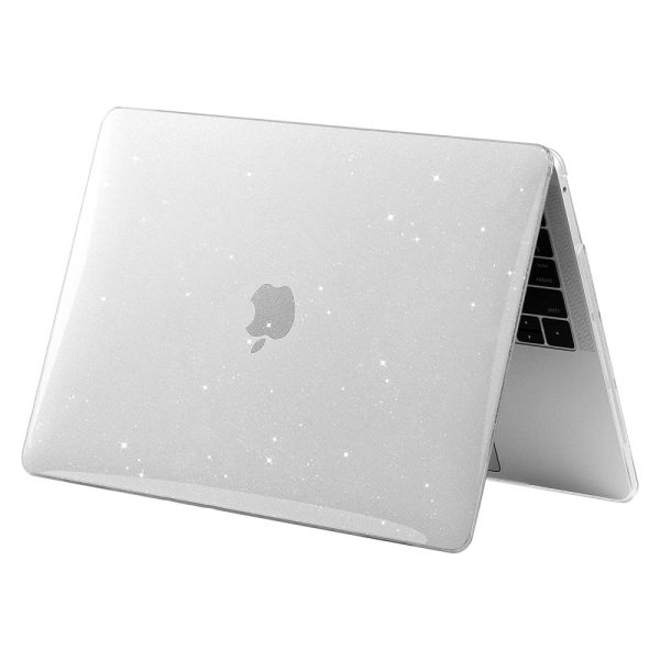 TECH-PROTECT SMARTSHELL MACBOOK AIR 13 M2 / M3 / 2022-2024 GLITTER CLEAR - Image 2