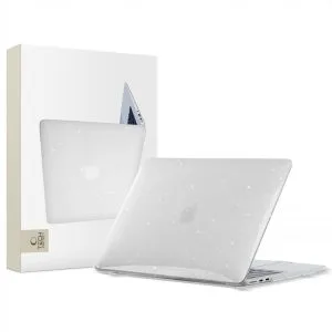 Διάφανη θήκη με glitter Tech-Protect SmartShell για MacBook Air 13 ιντσών M2 M3 M4 M5