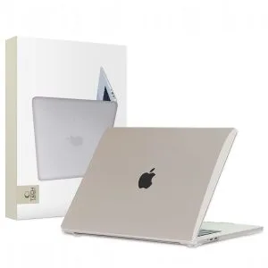 Διάφανη σκληρή θήκη Tech-Protect SmartShell Crystal Clear για MacBook Air 15 ιντσών M2 M3 M4 M5