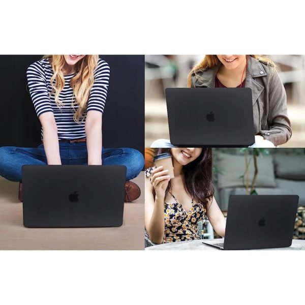 TECH-PROTECT SMARTSHELL MACBOOK AIR 15 M2 / M3 / 2023-2024 MATTE BLACK - Image 8