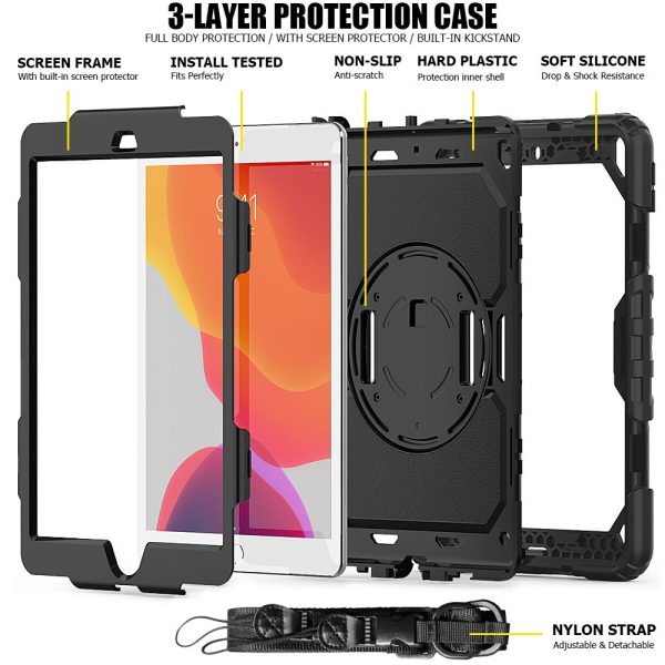 TECH-PROTECT SOLID360 IPAD 10.2 7 / 8 / 9 / 2019-2021 BLACK - Image 4