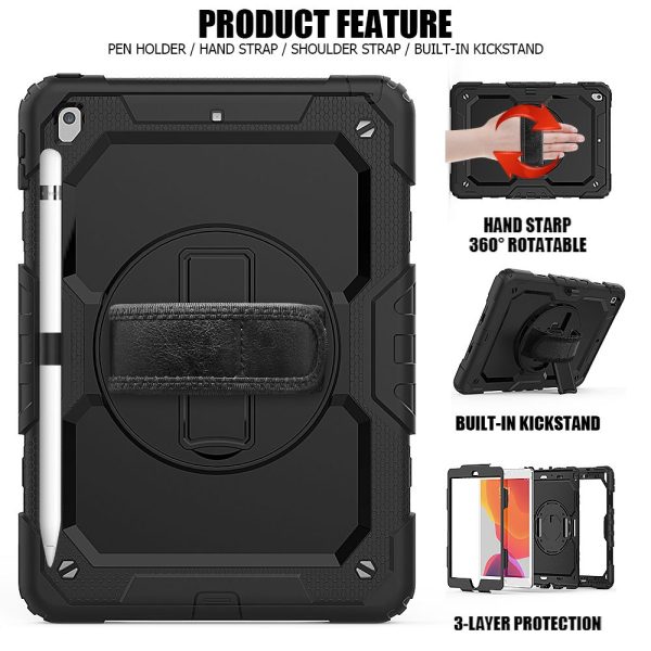 TECH-PROTECT SOLID360 IPAD 10.2 7 / 8 / 9 / 2019-2021 BLACK - Image 6