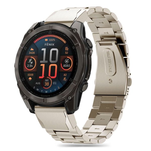 TECH-PROTECT STAINLESS GARMIN FENIX 5 / 6 / 6 PRO / 7 / 8 (47 MM) / E TITANIUM