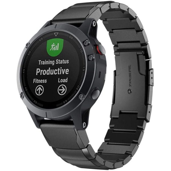 TECH-PROTECT STEELBAND GARMIN FENIX 5 / 6 / 6 PRO / 7 BLACK - Image 7