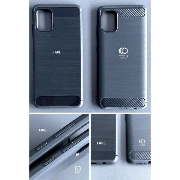 TECH-PROTECT TPUCARBON GALAXY XCOVER 7 BLACK - Image 2