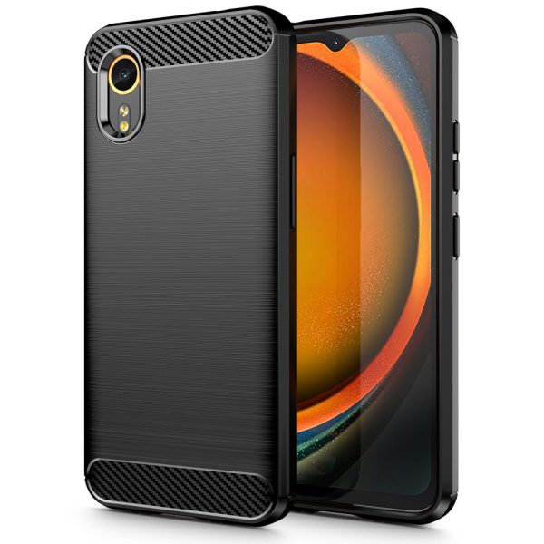 TECH-PROTECT TPUCARBON GALAXY XCOVER 7 BLACK