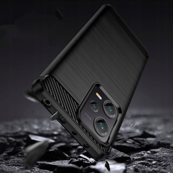 TECH-PROTECT TPUCARBON XIAOMI REDMI NOTE 12 5G / POCO X5 5G BLACK - Image 4