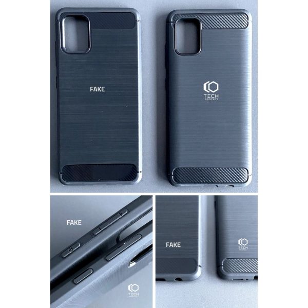 TECH-PROTECT TPUCARBON XIAOMI REDMI NOTE 12 5G / POCO X5 5G BLACK - Image 7