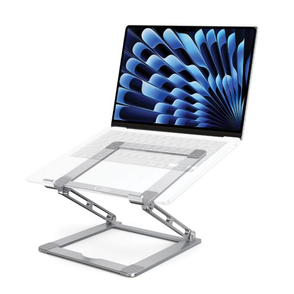 TECH-PROTECT ULS400 PRODESK UNIVERSAL LAPTOP STAND GREY - Image 9