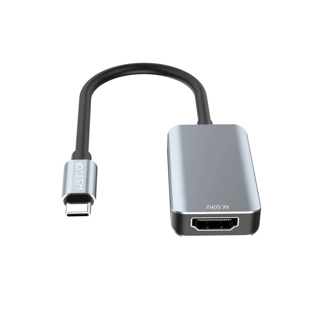 Adapter USB-C σε HDMI Tech-Protect UltraBoost 4K 60Hz Black - Image 3