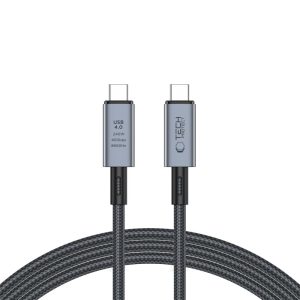 TECH-PROTECT ULTRABOOST MAX USB 4.0 8K 40GBPS TYPE-C CABLE PD240W 200CM GREY