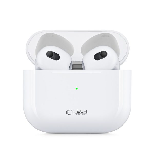 TECH-PROTECT ULTRABOOST TWS EARPHONE CORE WHITE - Image 3