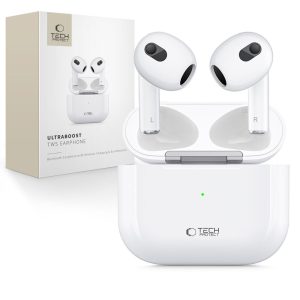 TECH-PROTECT ULTRABOOST TWS EARPHONE CORE WHITE