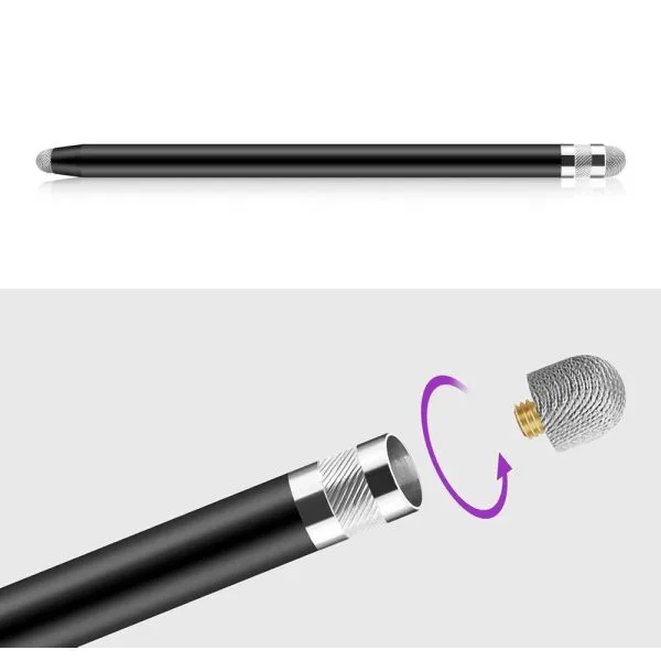 Stylus Pen Tech-Protect USP100 4-Tip Touch Pen Black - Image 4