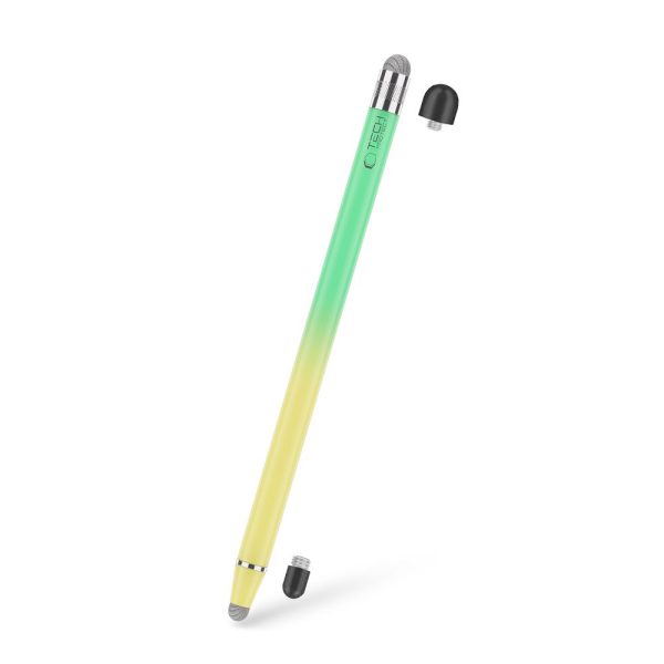 TECH-PROTECT USP100 4-TIP TOUCH STYLUS PEN YELLOW/GREEN - Image 2