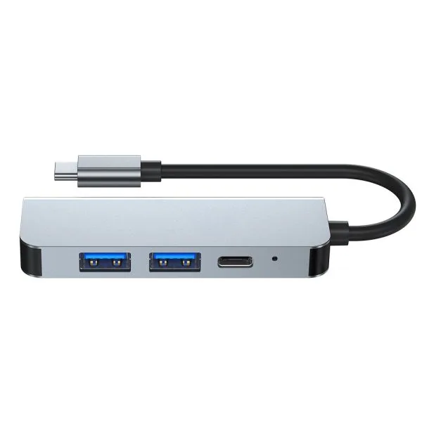 USB-C Hub Tech-Protect V2 4 σε 1 με HDMI, USB-A και USB-C PD Grey - Image 7