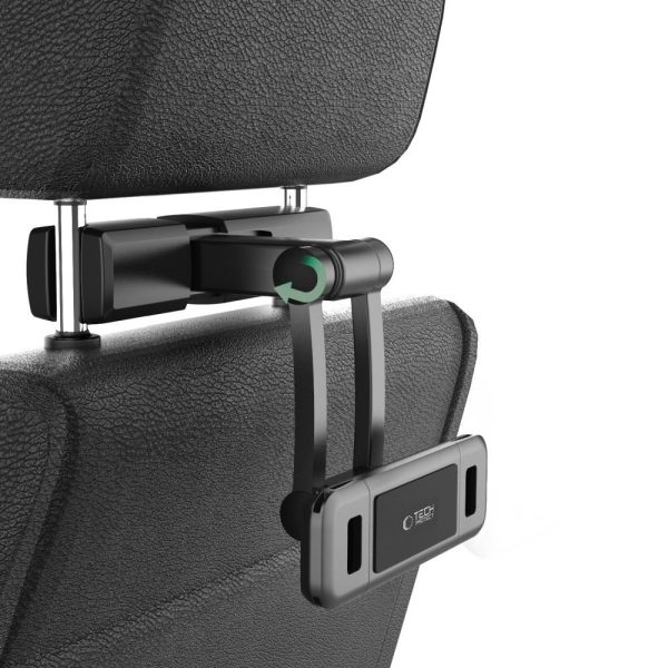 TECH-PROTECT V2 STRETCHABLE HEADREST CAR MOUNT BLACK - Image 9