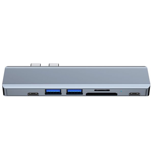 TECH-PROTECT V5-HUB ADAPTER 7IN1 GREY - Image 5