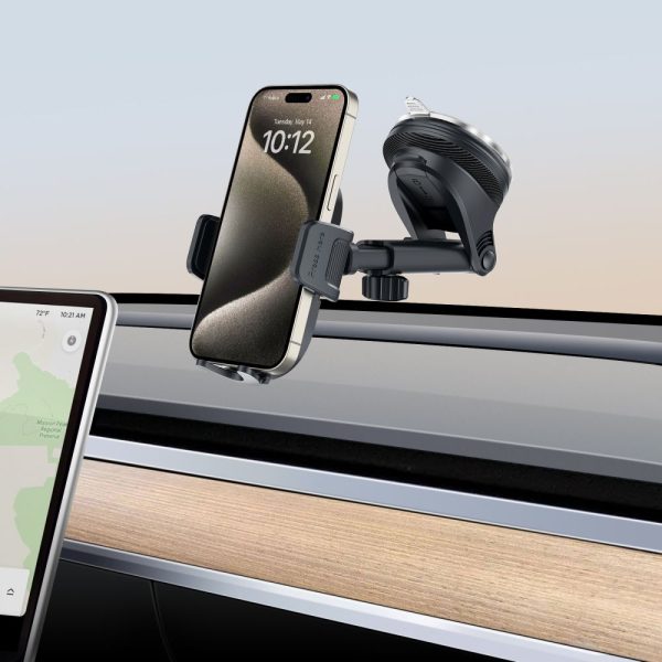 TECH-PROTECT V7 UNIVERSAL DASHBOARD & VENT CAR MOUNT BLACK - Image 8