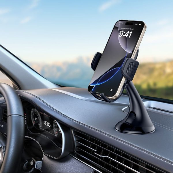 TECH-PROTECT V8 UNIVERSAL DASHBOARD & VENT CAR MOUNT BLACK - Image 8