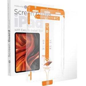 Προστατευτικό γυαλί Mobile Origin Screen Guard για iPad Air 11 ιντσών (2024-2026) με πλαίσιο εύκολης τοποθέτησης