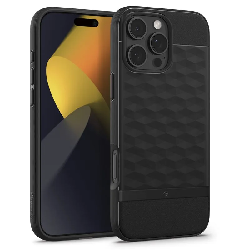 Θήκη iPhone 16 Pro Spigen Caseology Parallax MagSafe Matte Black