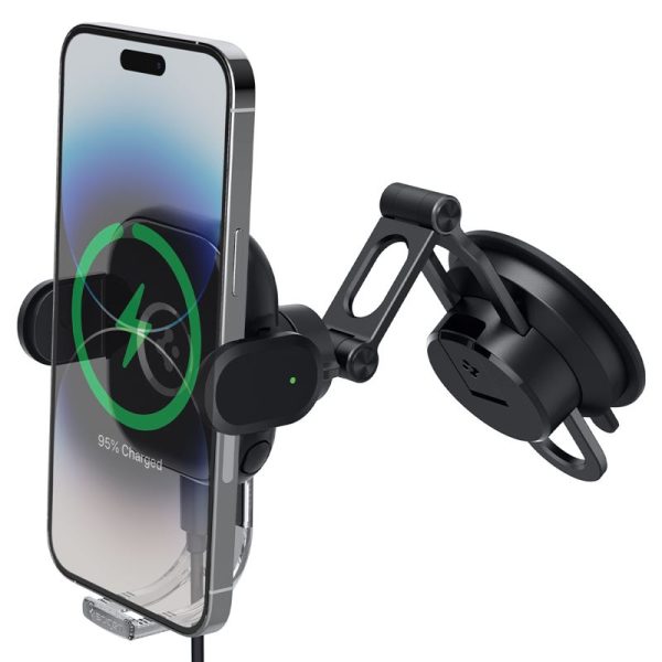 Spigen OneTap Universal Wireless Car Charger for Dashboard / Windshield