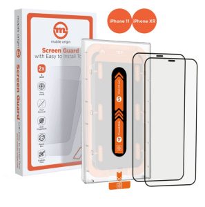 Mobile Origin Screen Guard iPhone 11 / XR with easy applicator 2 pack