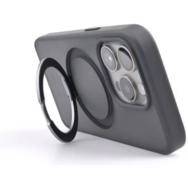Θήκη iPhone 15 Pro Mobile Origin RingMag Black με Μαγνητικό Δαχτυλίδι - Image 8