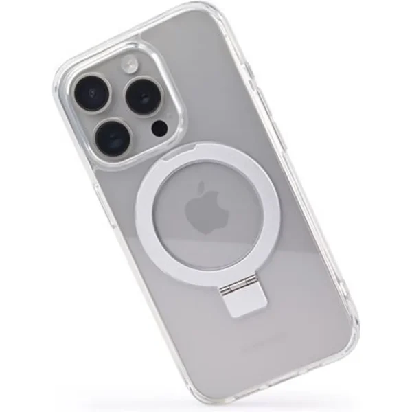 Θήκη iPhone 15 Pro Mobile Origin RingMag Clear με Μαγνητικό Δαχτυλίδι - Image 5
