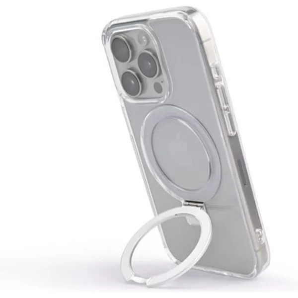 Θήκη iPhone 15 Pro Mobile Origin RingMag Clear με Μαγνητικό Δαχτυλίδι - Image 7