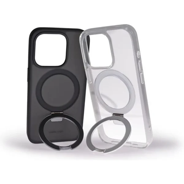 Θήκη iPhone 15 Pro Mobile Origin RingMag Clear με Μαγνητικό Δαχτυλίδι - Image 9