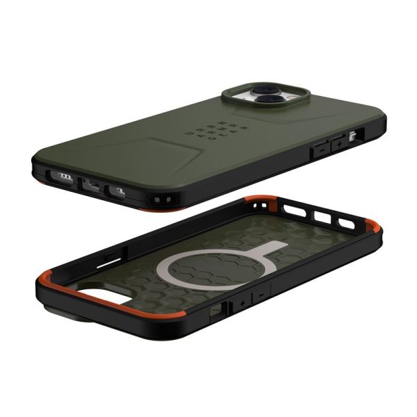 UAG Civilian MagSafe Olive-iPhone 14 Plus (114037117272) - Image 5