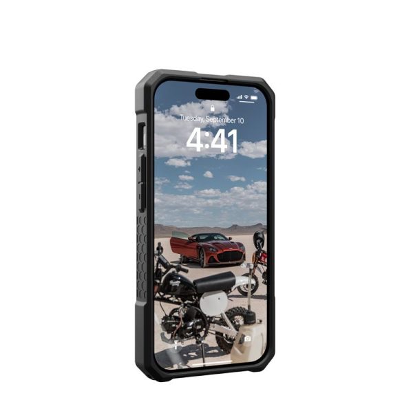 UAG Monarch Pro MagSafe Kevlar Black-iPhone 15 Pro (114221113940) - Image 13