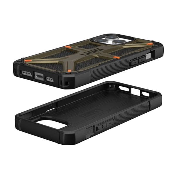 UAG Monarch Kevlar Element Green-iPhone 15 Pro Max (11429811397B) - Image 9