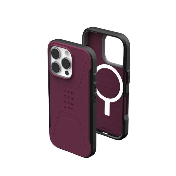 UAG Civilian Magsafe Bordeaux-iPhone 16 Pro (114444119049) - Image 12