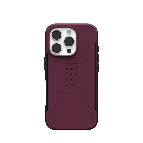 UAG Civilian Magsafe Bordeaux-iPhone 16 Pro (114444119049) - Image 13