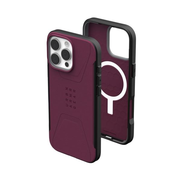 UAG Civilian Magsafe Bordeaux-iPhone 16 Pro Max (114445119049) - Image 16