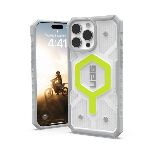 UAG Pathfinder Clear Magsafe Active Neon-iPhone 16 Pro Max (114465118181) - Image 14