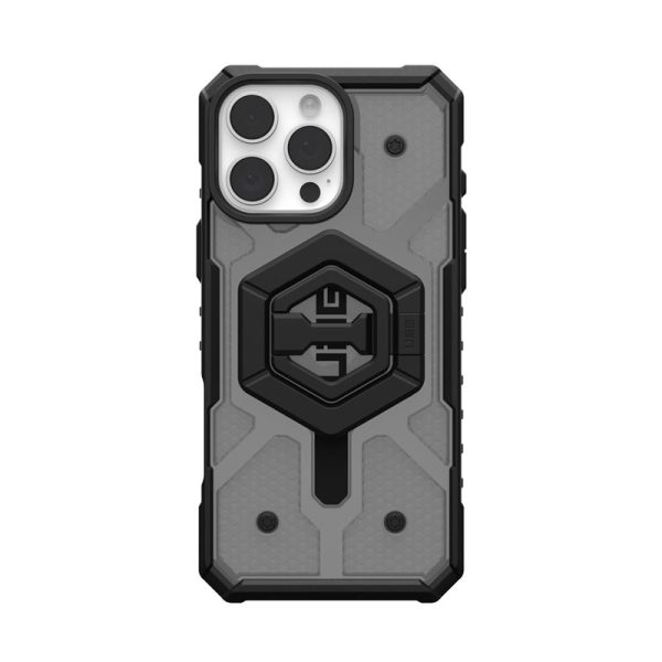 UAG Pathfinder Clear Magsafe Ash/Black Stand-iPhone 16 Pro Max (1144651BV02) - Image 3